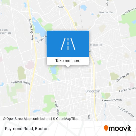 Mapa de Raymond Road