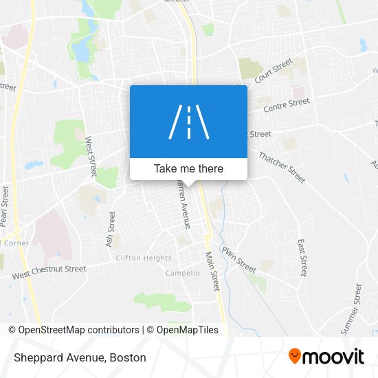 Mapa de Sheppard Avenue
