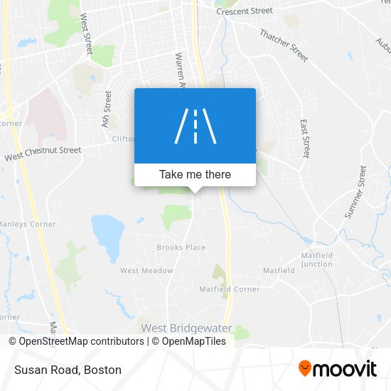 Mapa de Susan Road