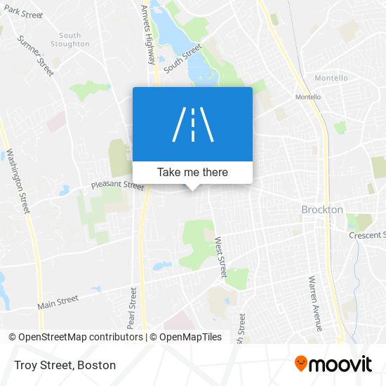 Mapa de Troy Street