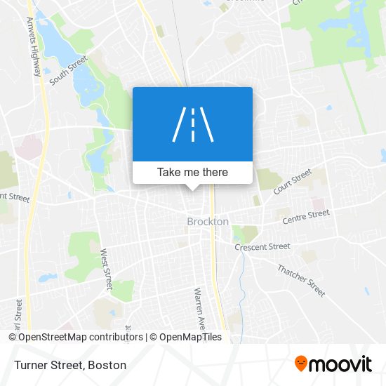 Turner Street map