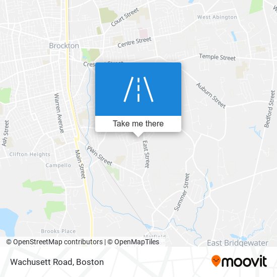 Wachusett Road map