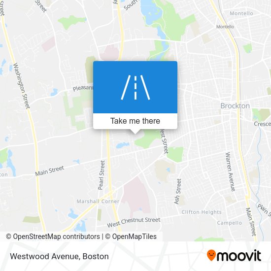 Mapa de Westwood Avenue