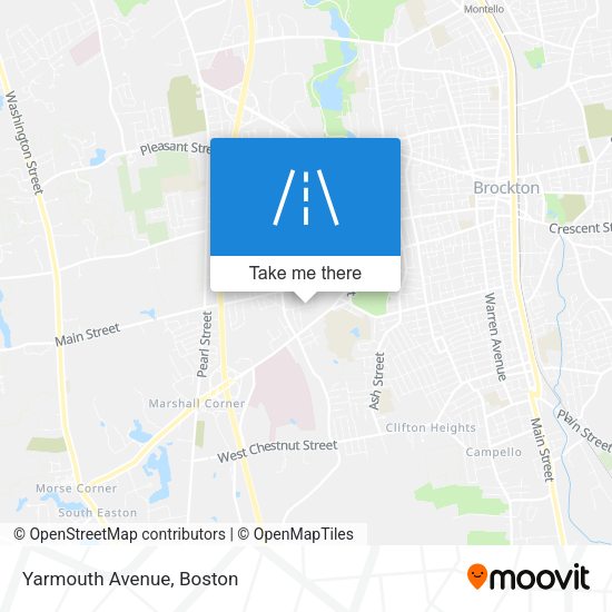 Mapa de Yarmouth Avenue
