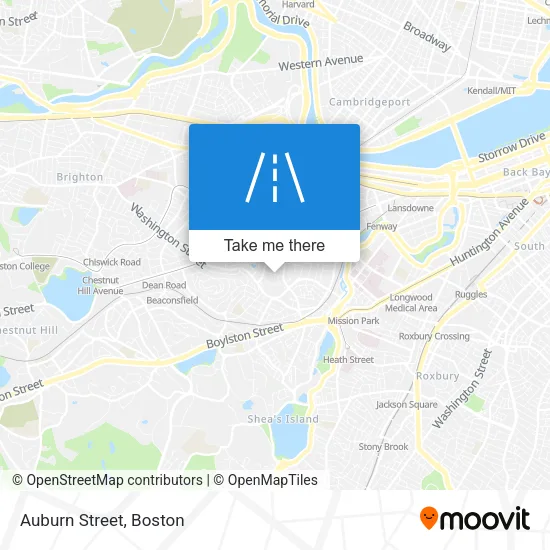 Auburn Street map
