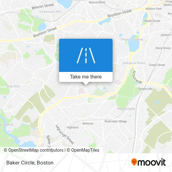 Baker Circle map