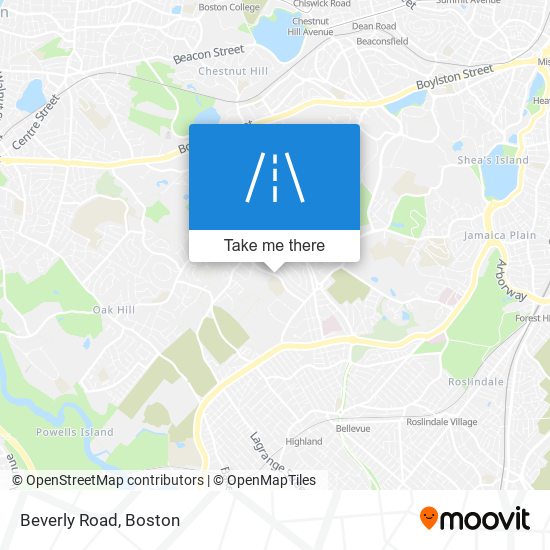 Mapa de Beverly Road