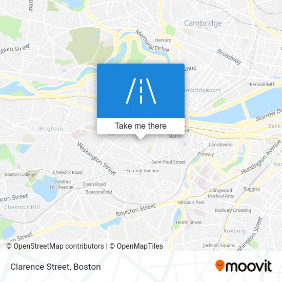 Mapa de Clarence Street