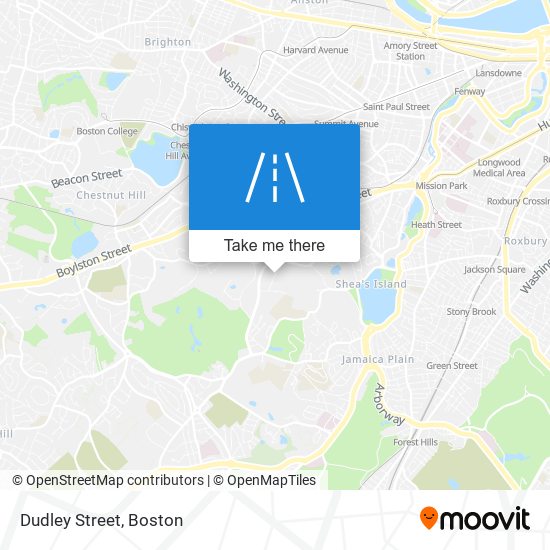 Mapa de Dudley Street