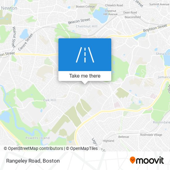 Rangeley Road map
