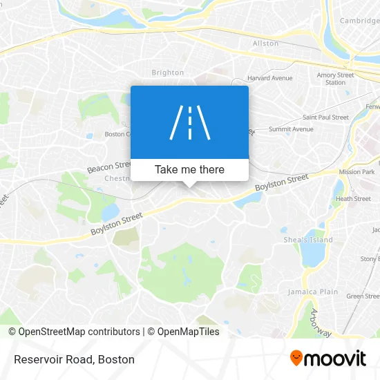 Reservoir Road map