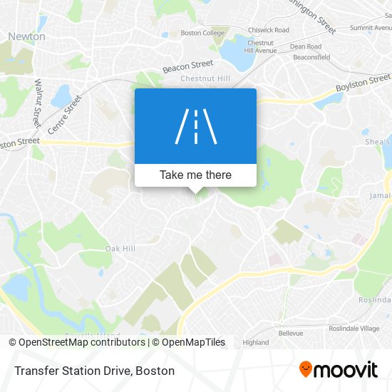 Transfer Station Drive map