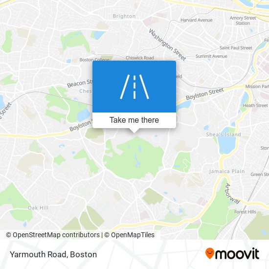 Yarmouth Road map