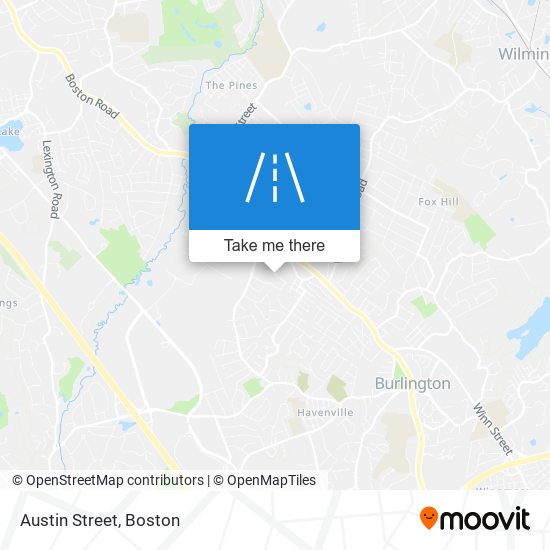 Austin Street map