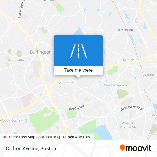 Mapa de Carlton Avenue