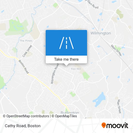 Mapa de Cathy Road