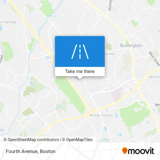Fourth Avenue map