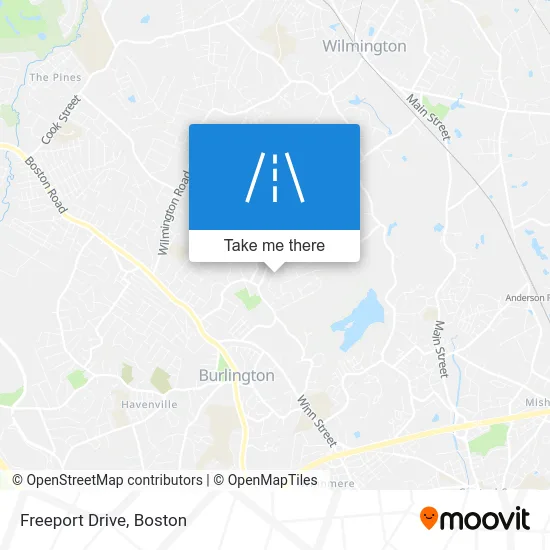 Freeport Drive map