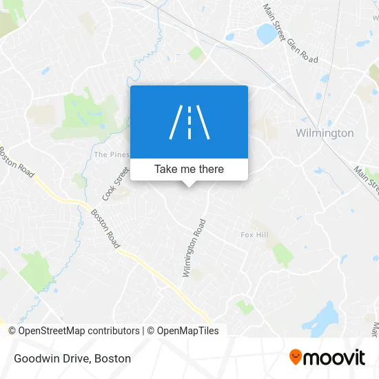 Goodwin Drive map