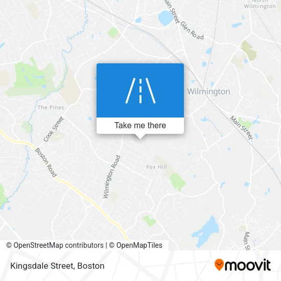 Kingsdale Street map