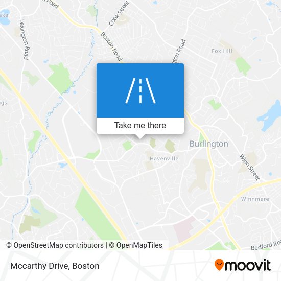 Mapa de Mccarthy Drive