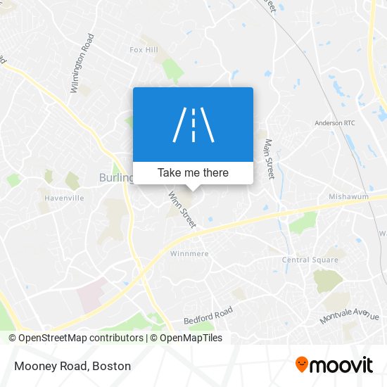 Mooney Road map