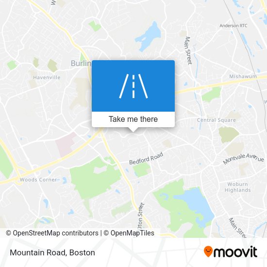 Mapa de Mountain Road