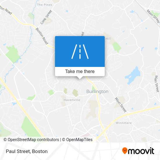Mapa de Paul Street