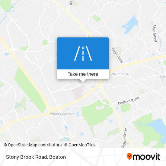 Mapa de Stony Brook Road