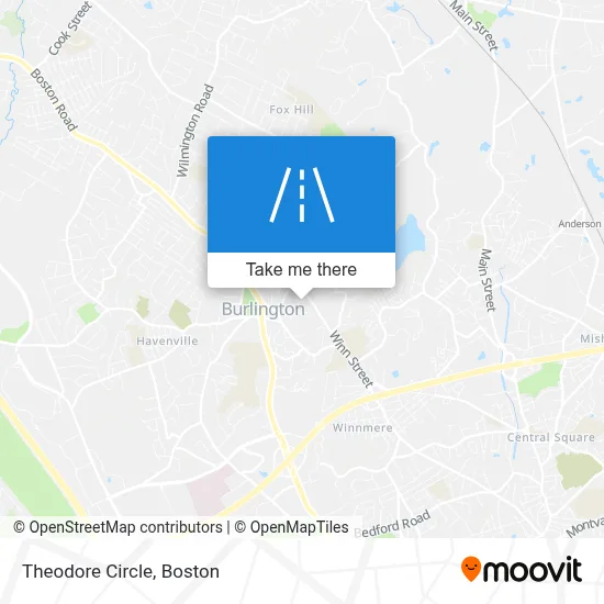 Theodore Circle map