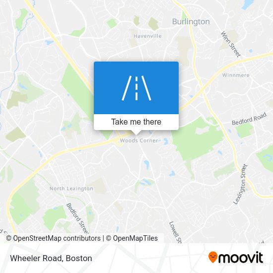 Mapa de Wheeler Road