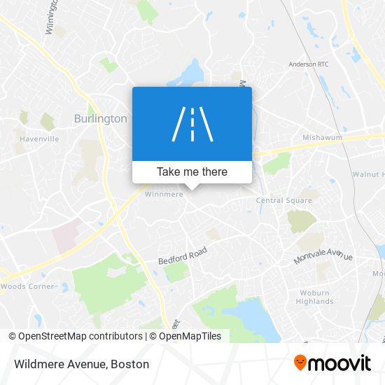 Mapa de Wildmere Avenue