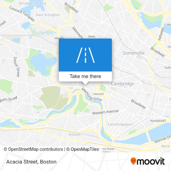 Mapa de Acacia Street