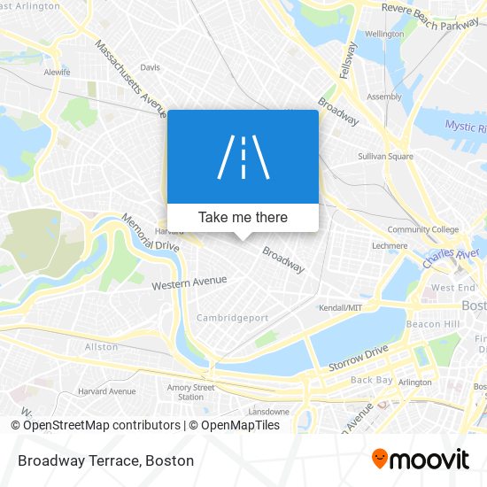 Broadway Terrace map