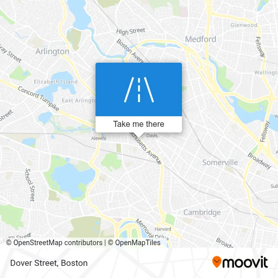 Dover Street map