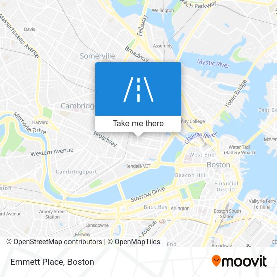 Mapa de Emmett Place