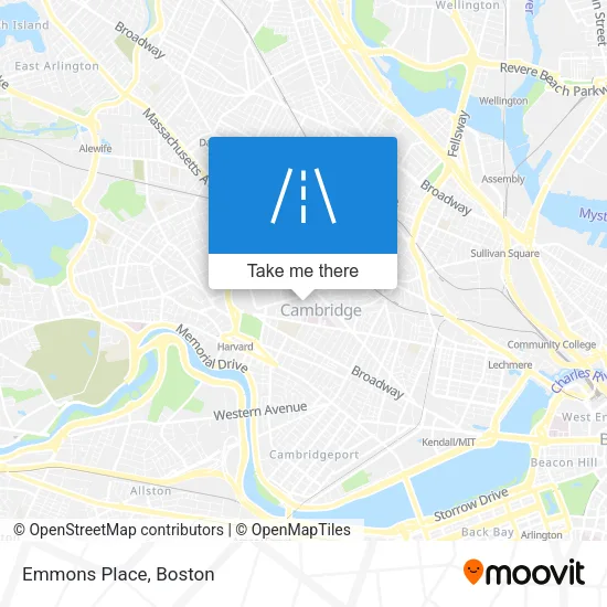 Emmons Place map