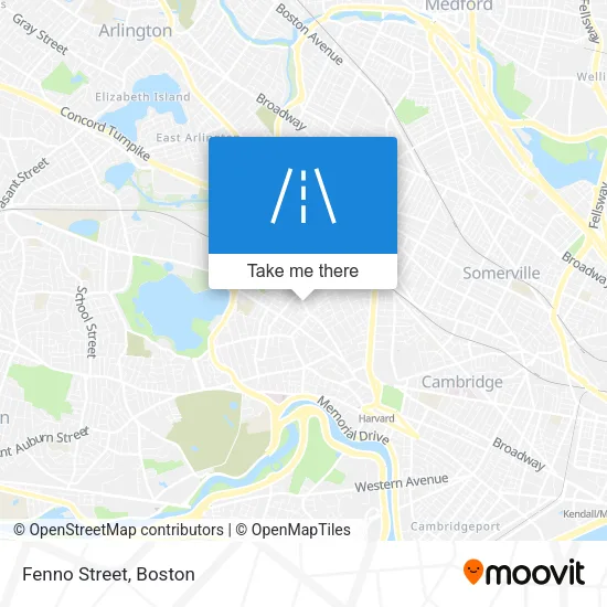 Fenno Street map