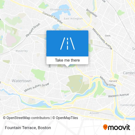 Fountain Terrace map