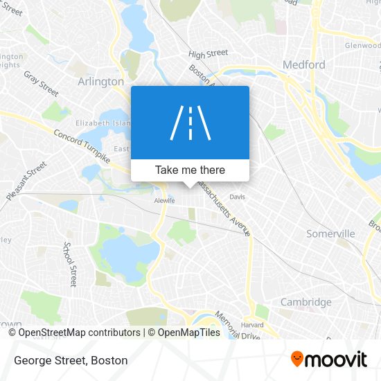 Mapa de George Street