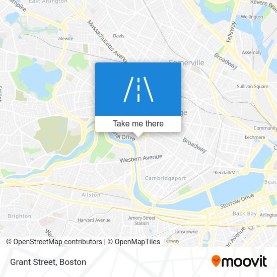 Mapa de Grant Street