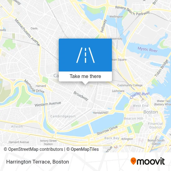 Harrington Terrace map