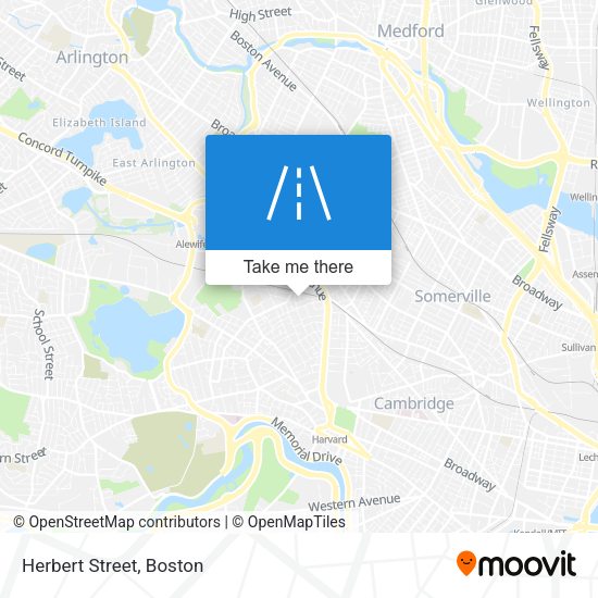 Mapa de Herbert Street