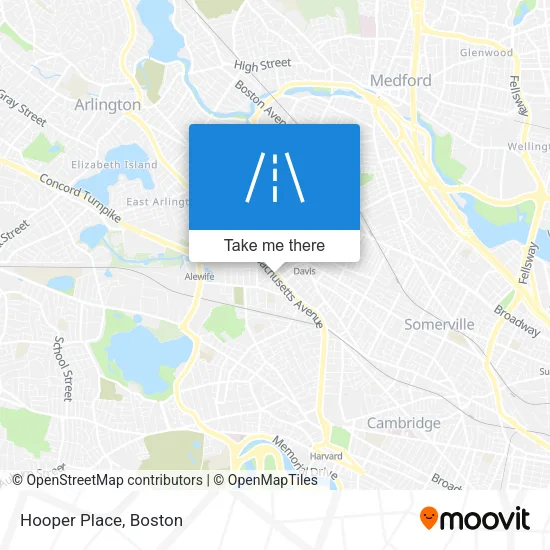 Hooper Place map