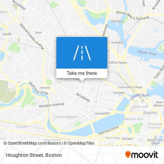 Houghton Street map