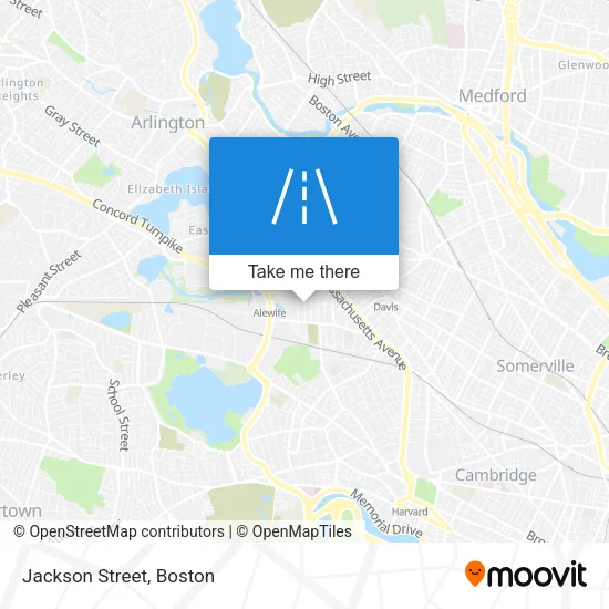 Jackson Street map