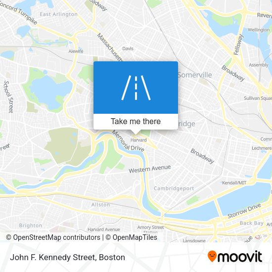 Mapa de John F. Kennedy Street