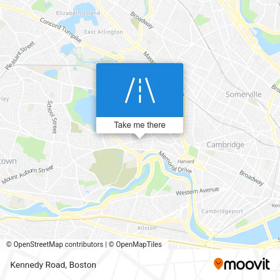 Kennedy Road map