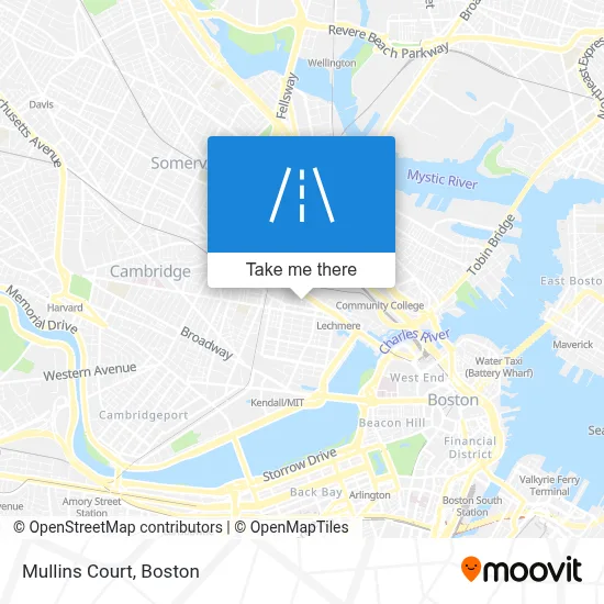 Mullins Court map