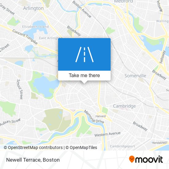 Mapa de Newell Terrace